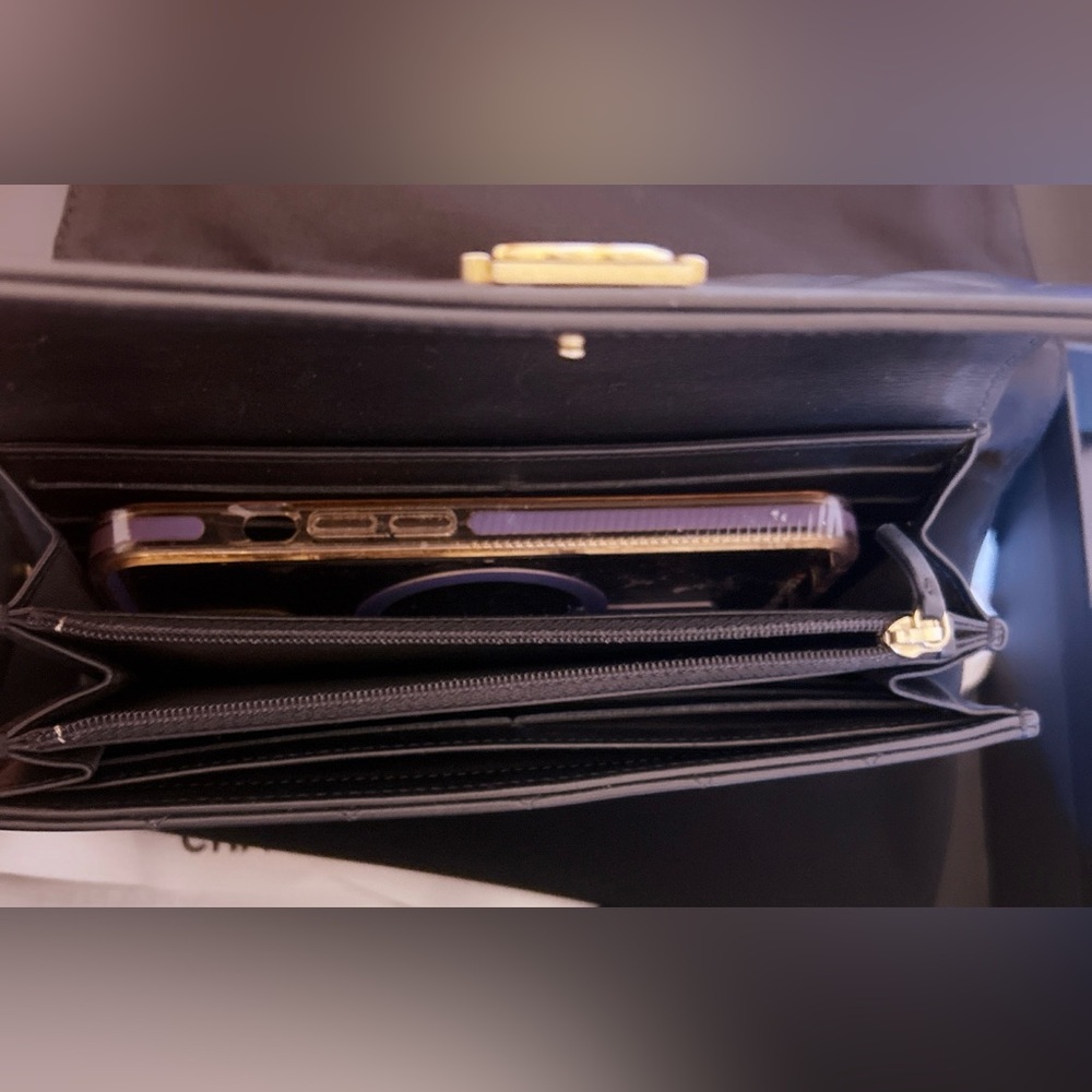 CHANEL Boy Wallet in Lambskin, 26 series-chain included, full set! SOLD - Picture 10 of 11